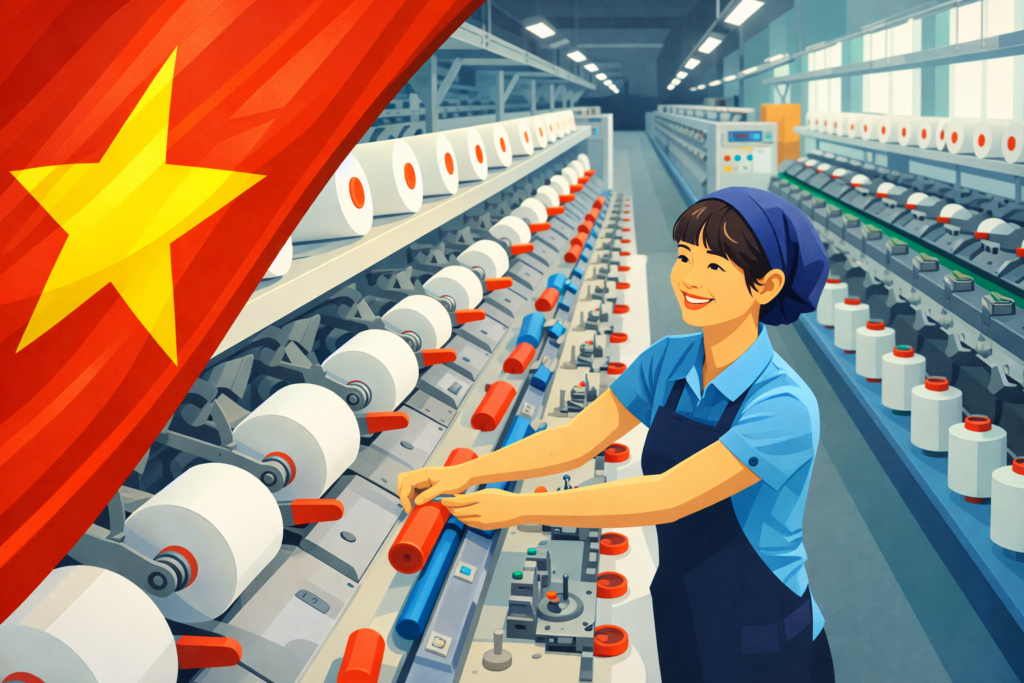 Vietnam’s Textile Industry 2026: A $48B Growth Vision Amid Strategic Shifts 36 FOB and DDP in vietnam textile industry