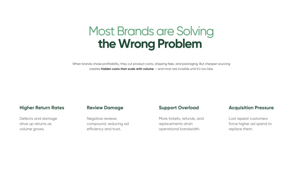 Most Brands Are Solving the Wrong Problem